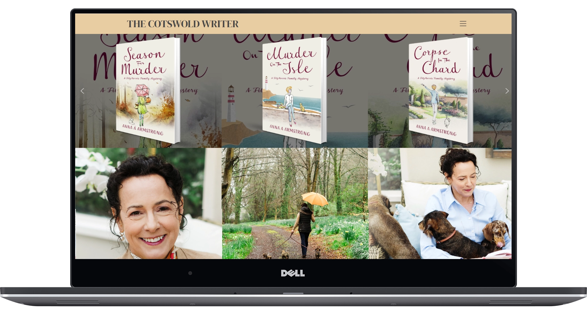 The Cotswold Writer Laptop Screenshot